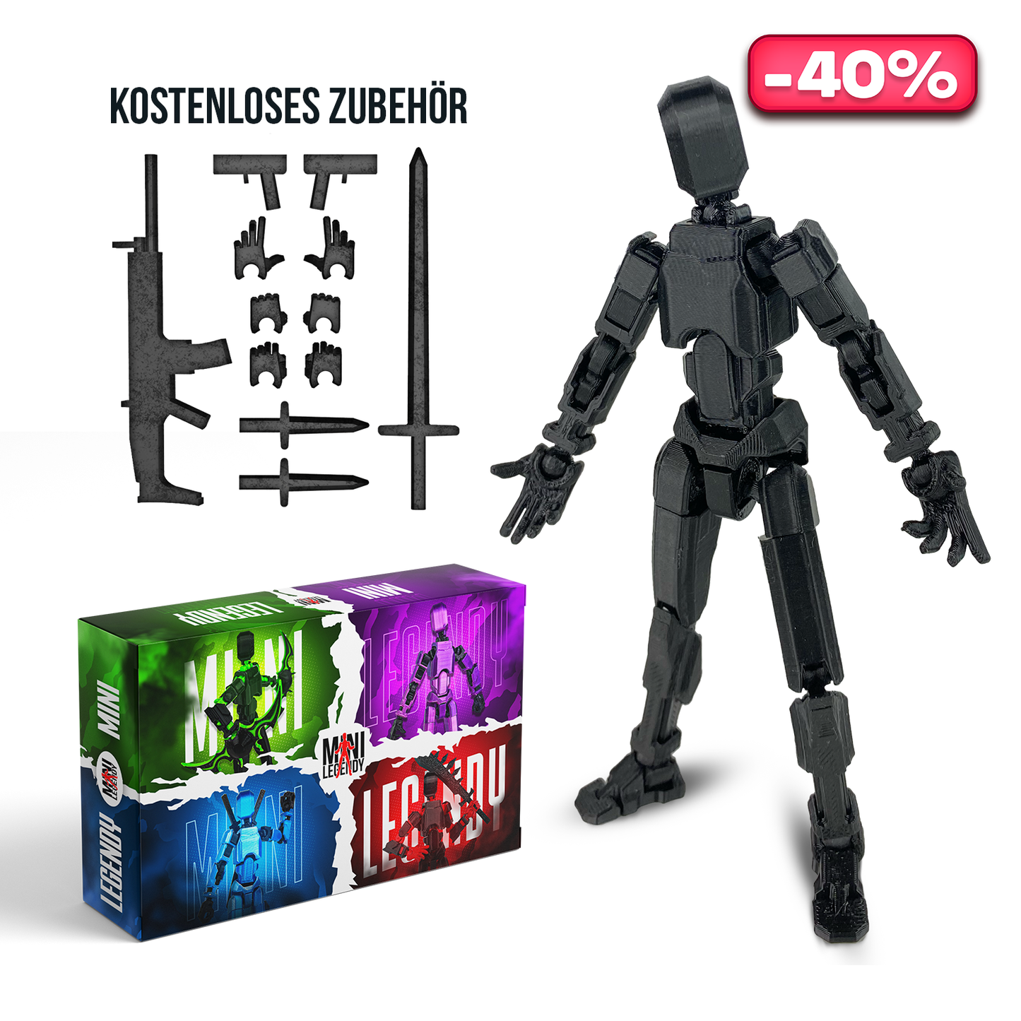 Mini Legends - Schwarz