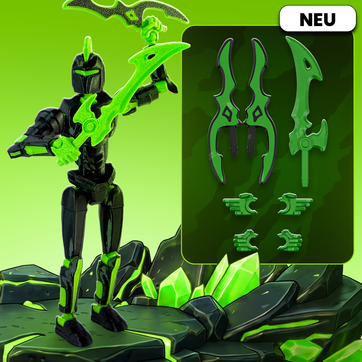 Set mit 3 Spezialfiguren 2.0