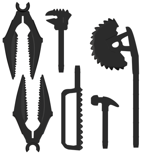 Albtraum-Zubehör-Set