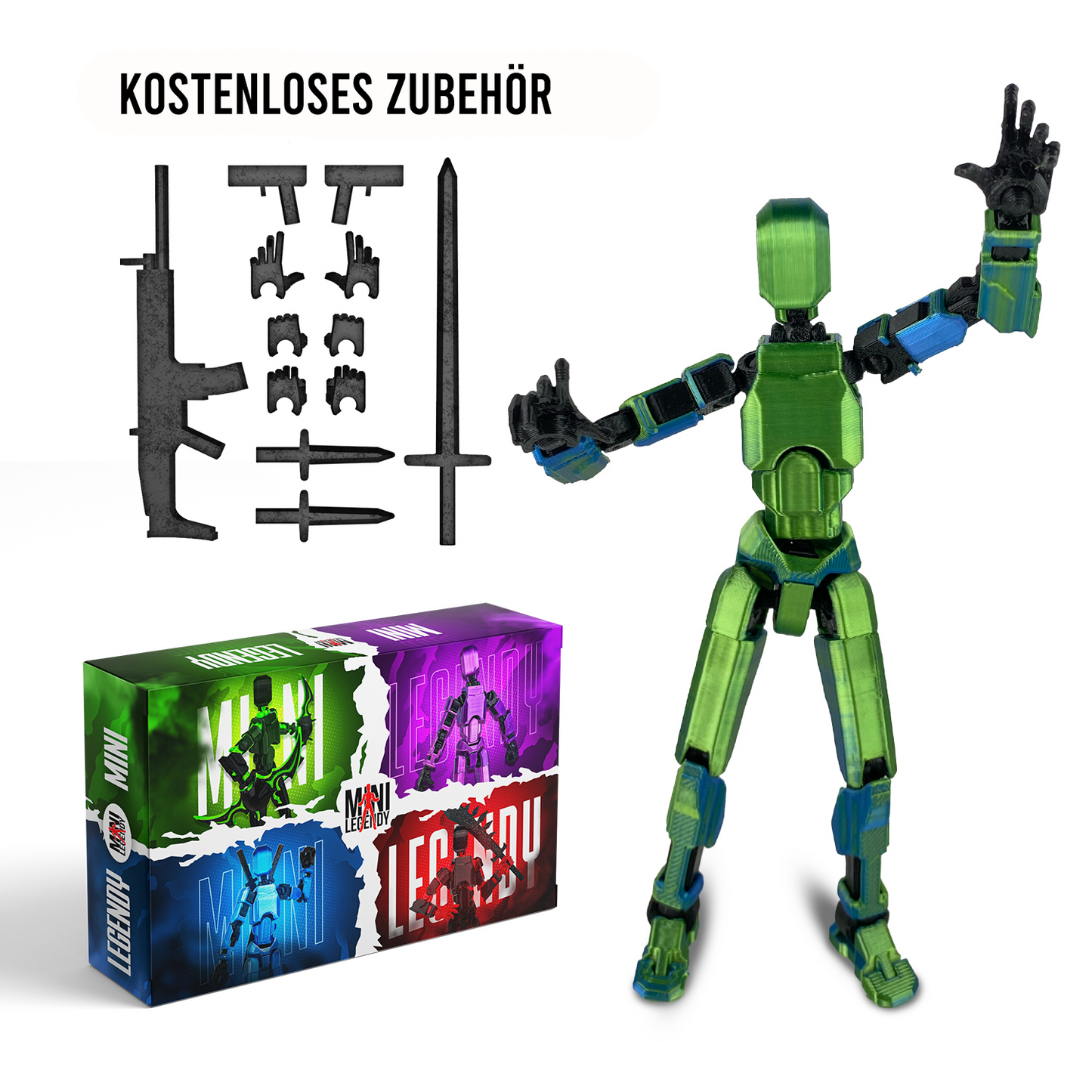 Mini Legends - Schwarz